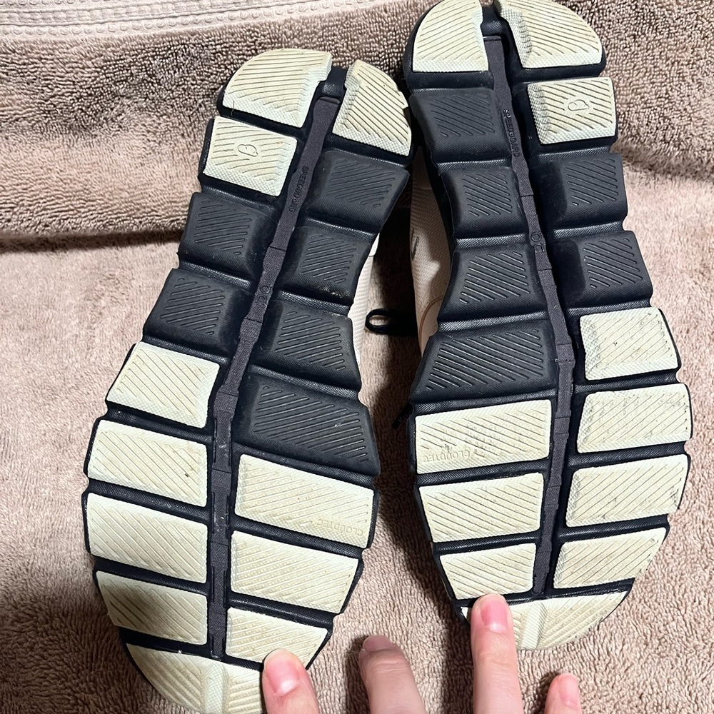 On Cloud X Shoes Womens Size 9 Fawn Magnet Running Sneakers CloudTec Athletic - Picture 6 of 6